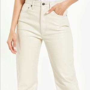 AGOLDE 90s pinch waist leather pants